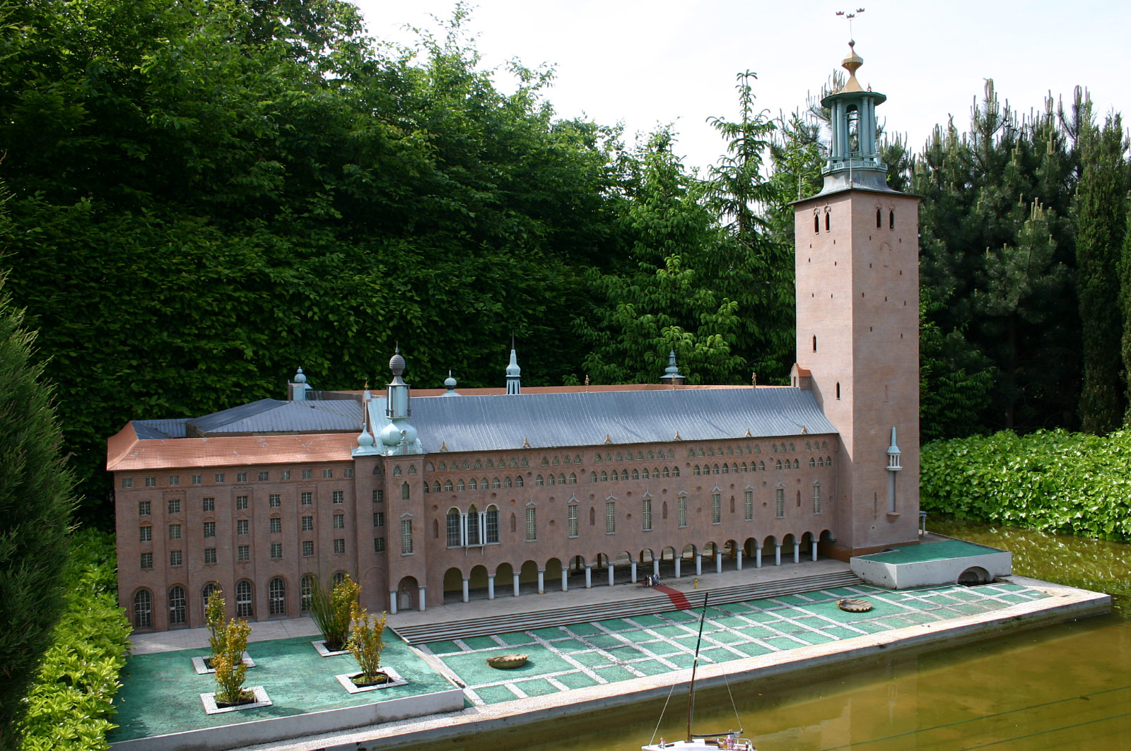 City Hall, Stockholm, Sweden (Mini-Europe park, Brussels)